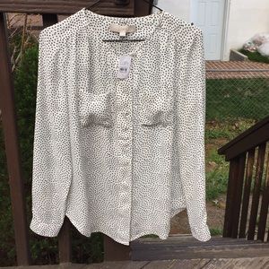 DRESS BUTTON UP SHIRT FROM LOFT